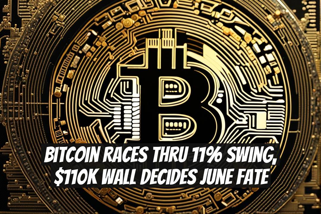 Bitcoin Races Thru 11% Swing, $110K Wall Decides June Fate
