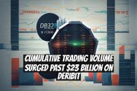 Cumulative Trading Volume Surged Past $23 Billion on Deribit