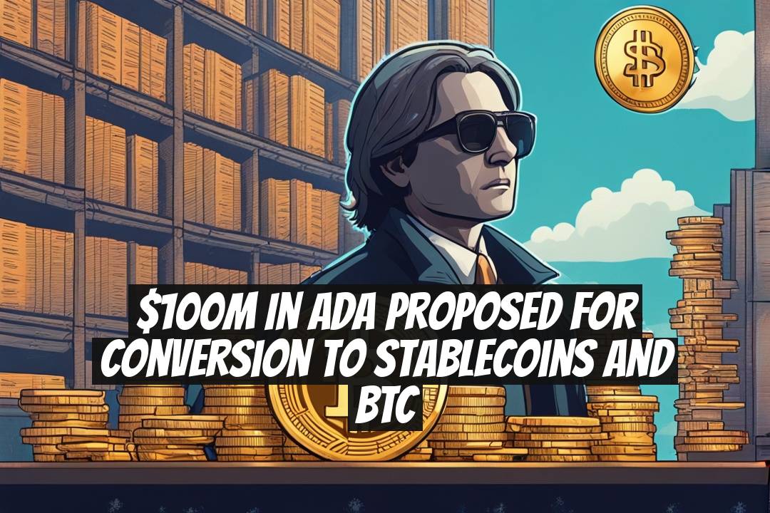 $100M in ADA Proposed for Conversion to Stablecoins and BTC