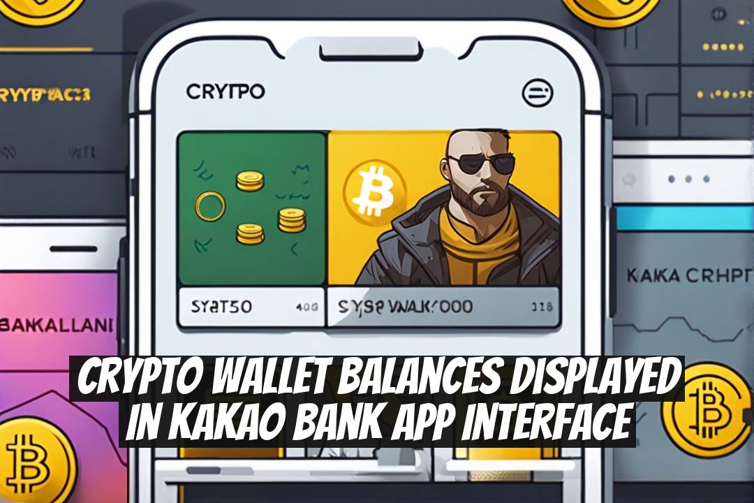 Crypto Wallet Balances Displayed in Kakao Bank App Interface
