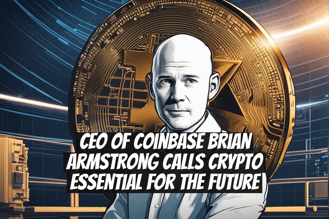 CEO of Coinbase Brian Armstrong calls crypto essential for the future
