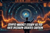 Crypto Market Steady as Fed Rate Decision Creates Caution