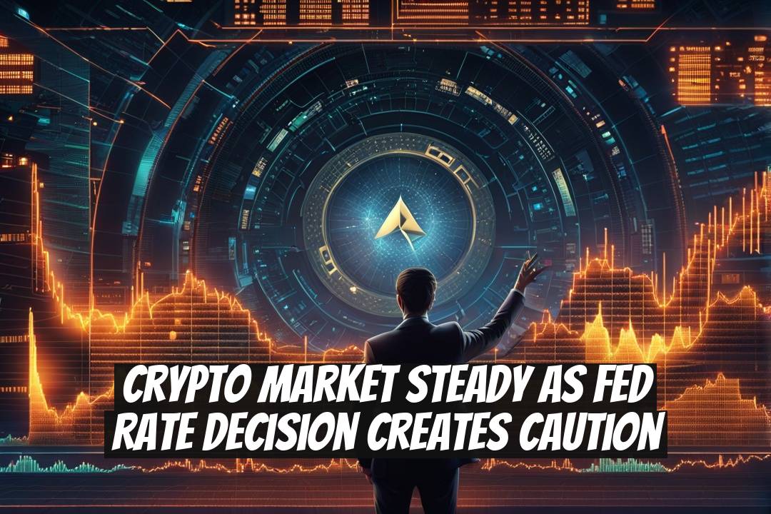 Crypto Market Steady as Fed Rate Decision Creates Caution