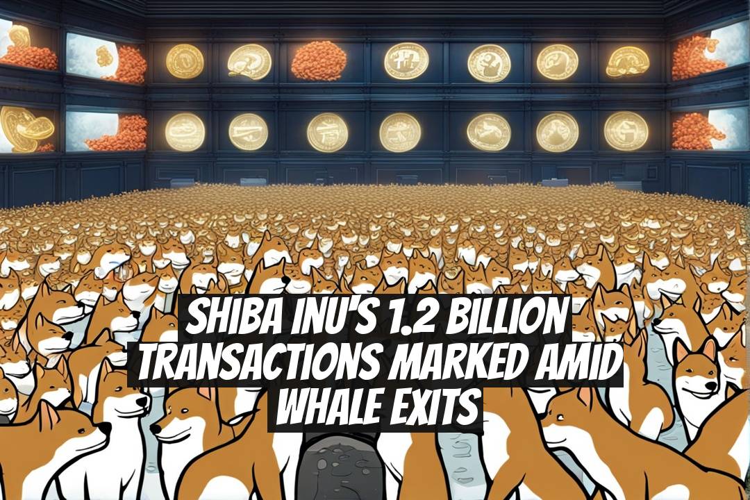 Shiba Inu's 1.2 Billion Transactions Marked Amid Whale Exits