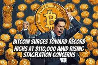 Bitcoin Surges Toward Record Highs At $110,000 Amid Rising Stagflation Concerns