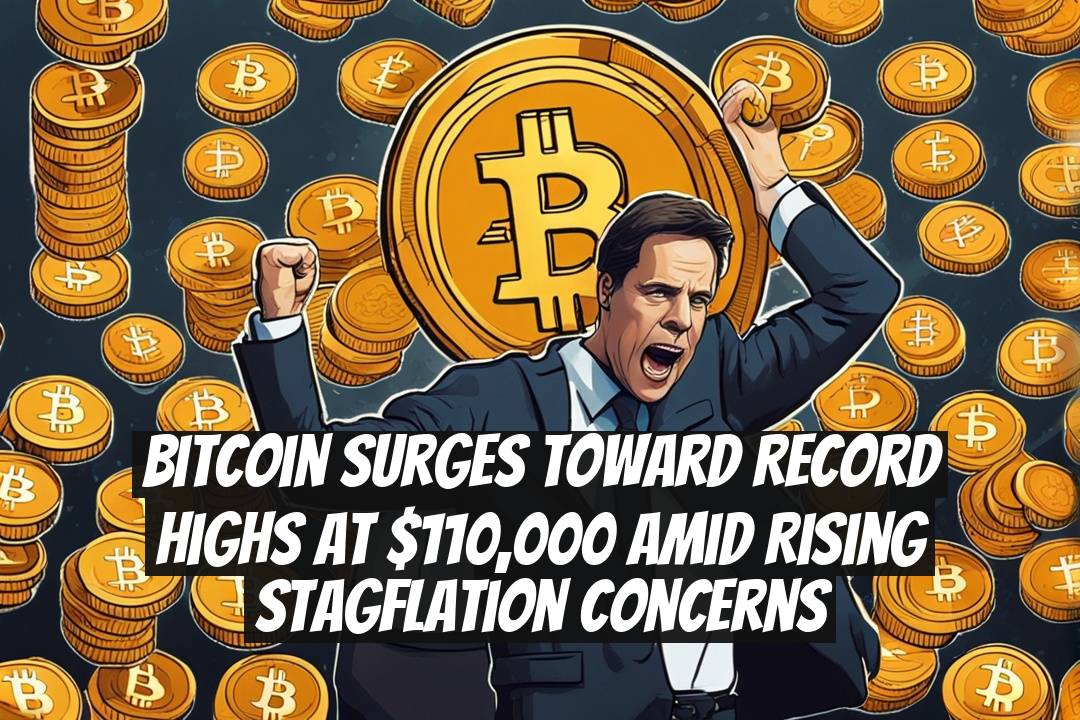 Bitcoin Surges Toward Record Highs At $110,000 Amid Rising Stagflation Concerns