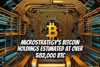 MicroStrategy's Bitcoin Holdings Estimated at Over 582,000 BTC