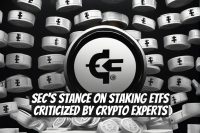 SEC's Stance on Staking ETFs Criticized by Crypto Experts