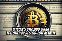 Bitcoin's $110,000 Surge Followed by Record-Low Activity