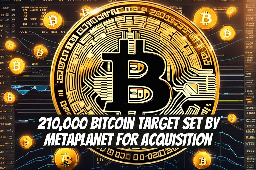 210,000 Bitcoin Target Set by Metaplanet for Acquisition