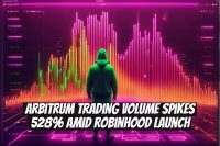 Arbitrum Trading Volume Spikes 528% Amid Robinhood Launch