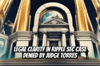 Legal Clarity in Ripple SEC Case Denied by Judge Torres