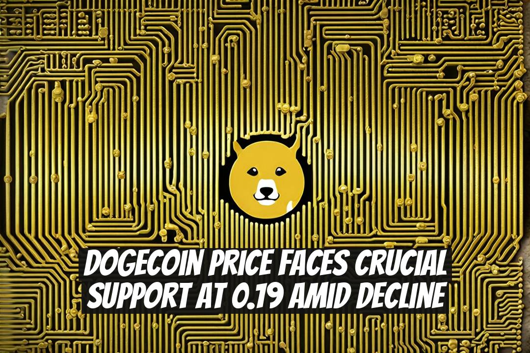 Dogecoin Price Faces Crucial Support at 0.19 Amid Decline