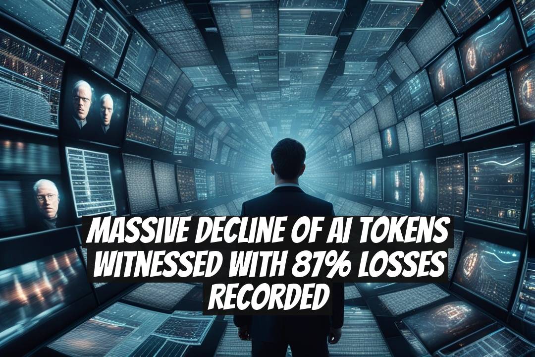 Massive Decline of AI Tokens Witnessed with 87% Losses Recorded