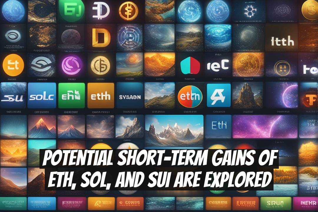 Potential Short-Term Gains of ETH, SOL, and SUI Are Explored