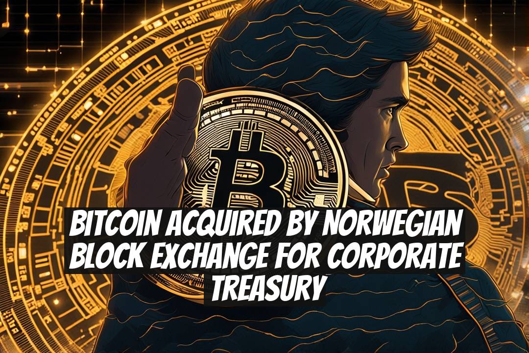 Bitcoin Acquired by Norwegian Block Exchange for Corporate Treasury