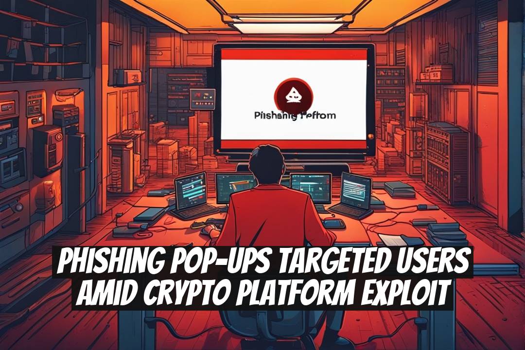 Phishing Pop-Ups Targeted Users amid Crypto Platform Exploit