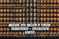 Massive 200 Million PI Tokens Transferred — Speculation Ignited