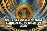 Circle stock surges after Senate stablecoin bill; IPO speculation grows