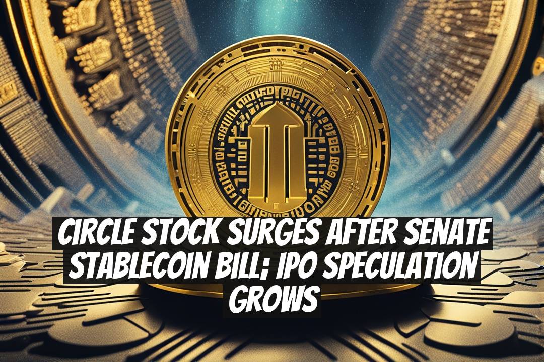 Circle stock surges after Senate stablecoin bill; IPO speculation grows