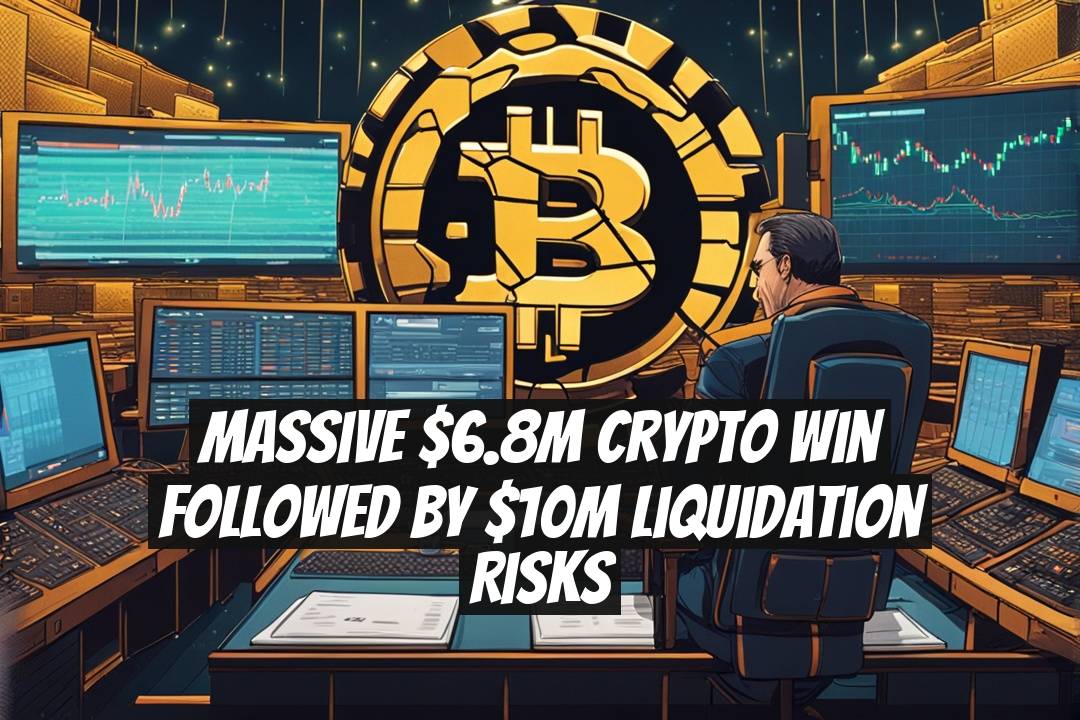 Massive $6.8M Crypto Win Followed by $10M Liquidation Risks