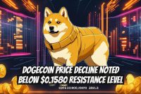 Dogecoin Price Decline Noted Below $0.1580 Resistance Level