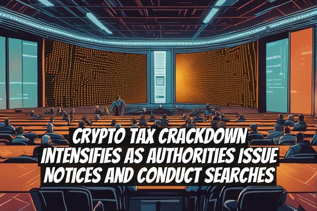 Crypto tax crackdown intensifies as authorities issue notices and conduct searches