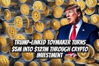 Trump-linked toymaker turns $5M into $127M through crypto investment