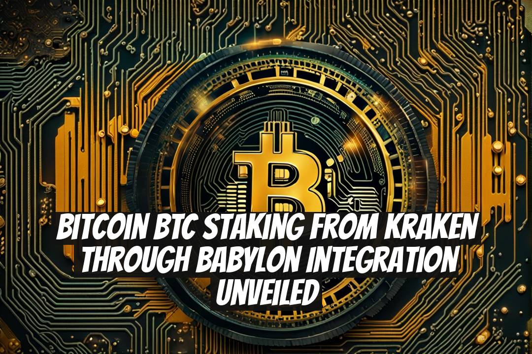 Bitcoin BTC Staking from Kraken Through Babylon Integration Unveiled