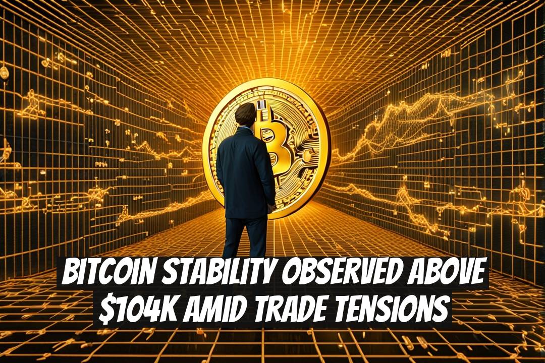 Bitcoin Stability Observed Above $104K Amid Trade Tensions