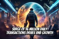 Surge of 16 Million Daily Transactions Drives BNB Growth