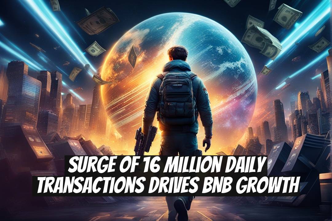Surge of 16 Million Daily Transactions Drives BNB Growth