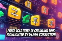 Price Volatility in Chainlink LINK Highlighted by 14.4% Correction