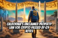 California's Unclaimed Property Law for Crypto Passed by 69 Votes