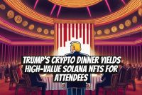Trump's Crypto Dinner Yields High-Value Solana NFTs for Attendees