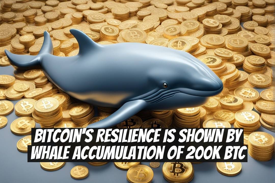 Bitcoin's Resilience Is Shown by Whale Accumulation of 200K BTC