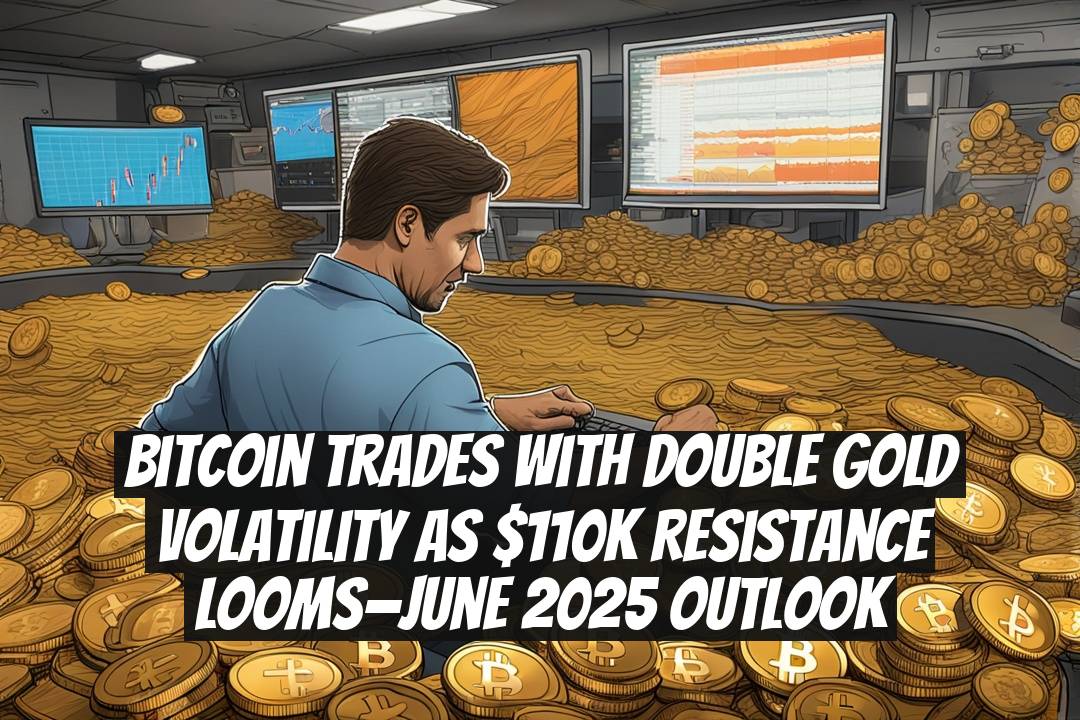 Bitcoin Trades With Double Gold Volatility As $110K Resistance Looms—June 2025 Outlook