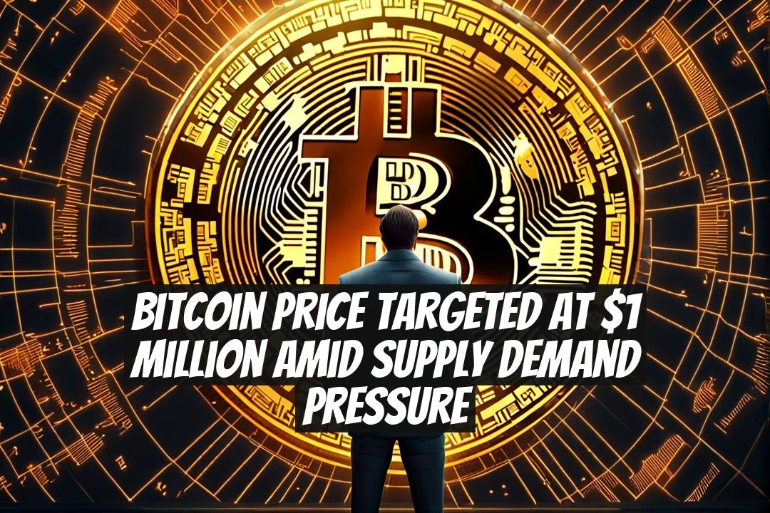 Bitcoin Price Targeted at $1 Million Amid Supply Demand Pressure