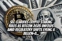 SEC Clarifies Crypto Staking Rules As Bitcoin 2025 Unfolds Amid Regulatory Shifts Eyeing a Billion-Dollar Market