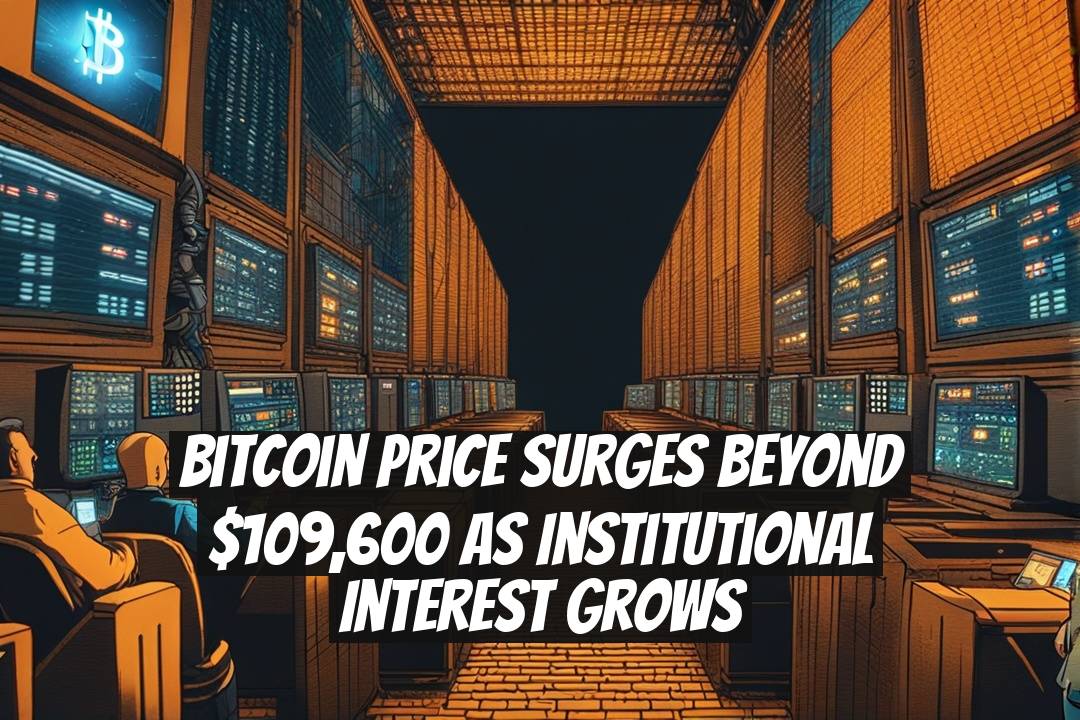 Bitcoin Price Surges Beyond $109,600 as Institutional Interest Grows