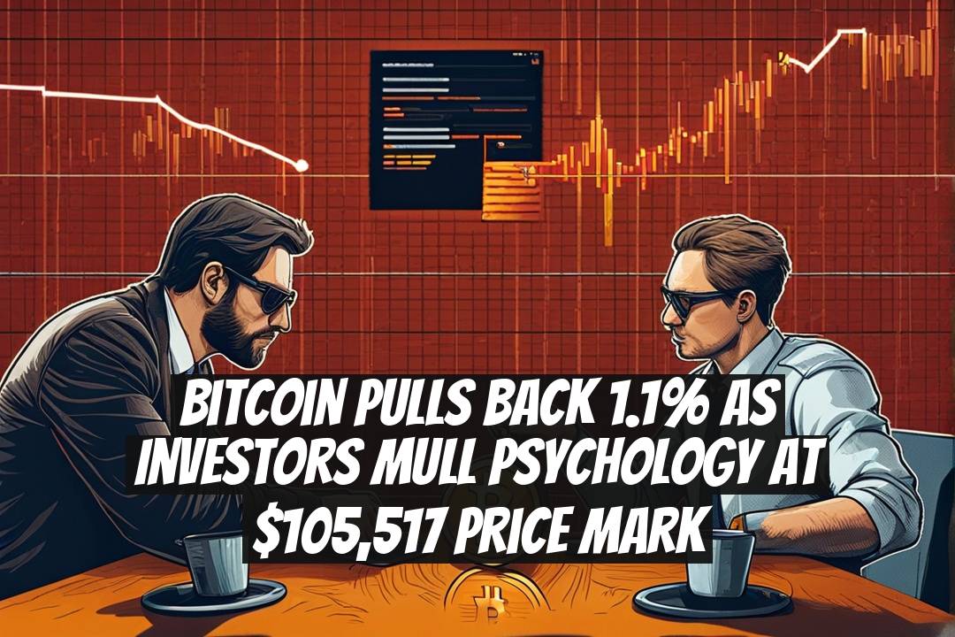 Bitcoin Pulls Back 1.1% as Investors Mull Psychology at $105,517 Price Mark
