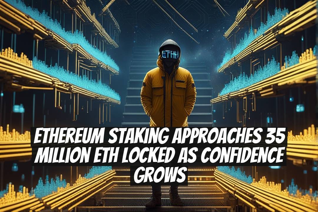 Ethereum Staking Approaches 35 Million ETH Locked as Confidence Grows