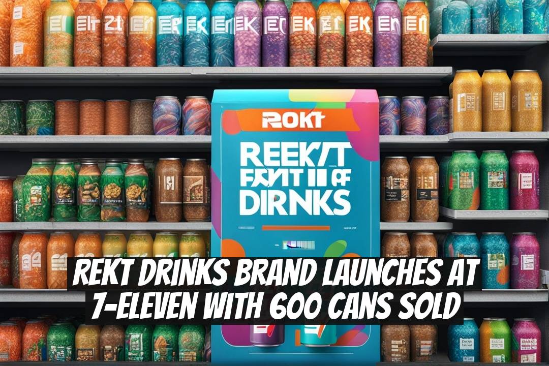 Rekt Drinks Brand Launches at 7-Eleven with 600 Cans Sold