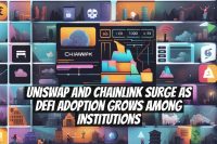 Uniswap and Chainlink Surge as DeFi Adoption Grows Among Institutions