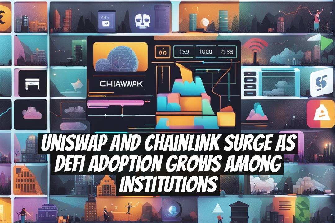 Uniswap and Chainlink Surge as DeFi Adoption Grows Among Institutions