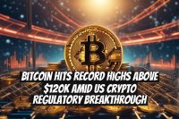 Bitcoin Hits Record Highs Above $120K Amid US Crypto Regulatory Breakthrough
