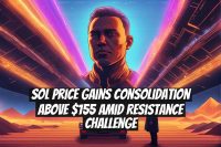 SOL Price Gains Consolidation Above $155 Amid Resistance Challenge