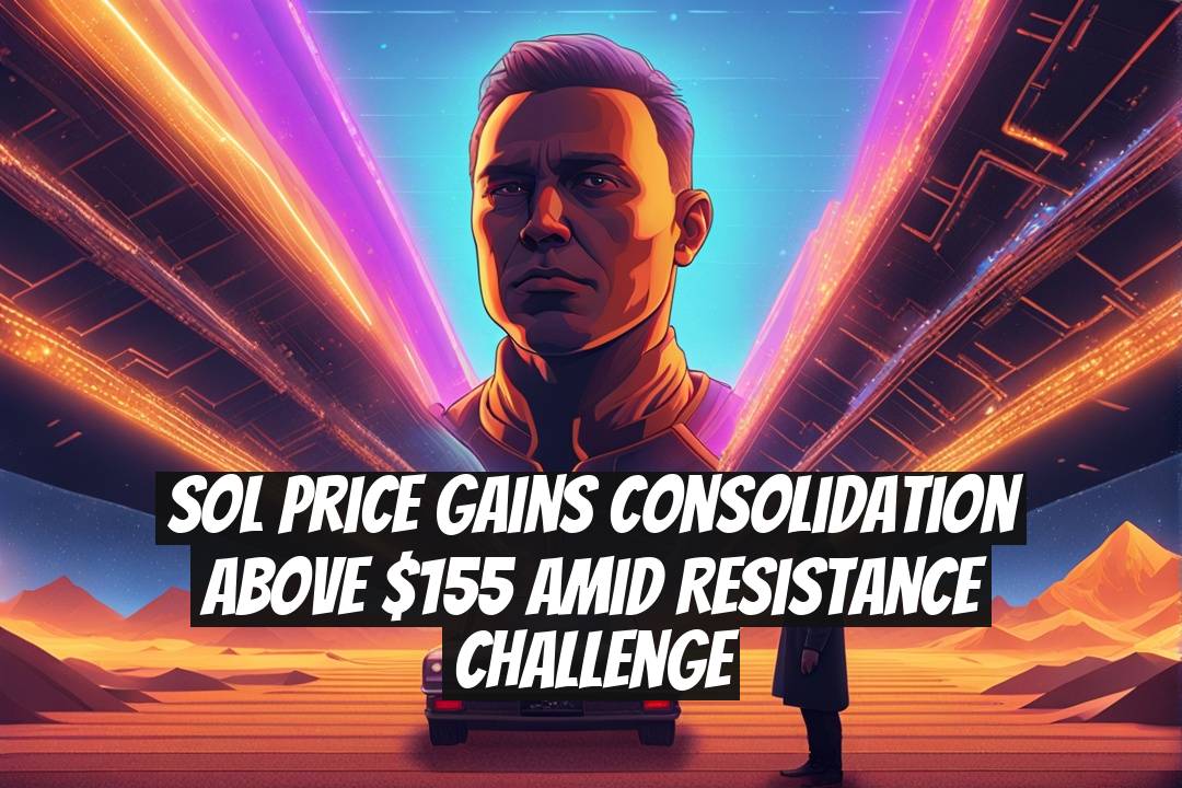 SOL Price Gains Consolidation Above $155 Amid Resistance Challenge
