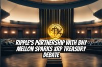 Ripple's Partnership with BNY Mellon Sparks XRP Treasury Debate