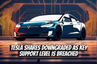 Tesla Shares Downgraded as Key Support Level is Breached